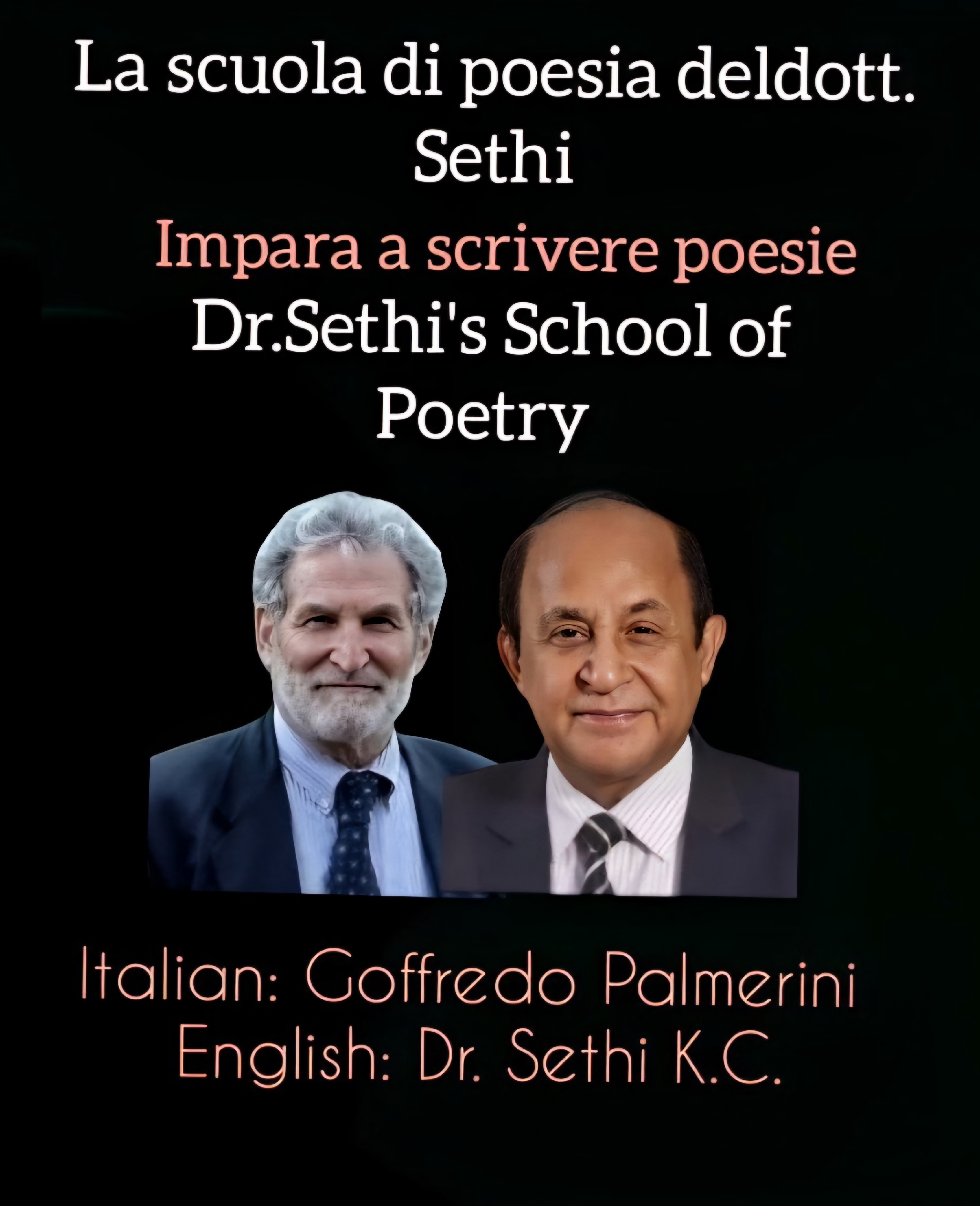 La Scuola di Poesia del Dr. Sethi