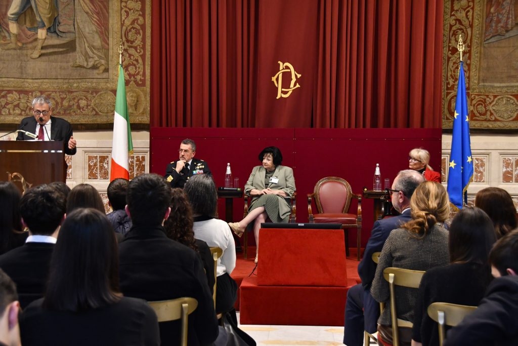 Cerimonia consegna a Montecitorio decimo Premio Nazionale Giovanni Grillo in ricordo degli Internati Militari Italiani, dal titolo:Fedeltà e onore per un nuovo modello di cittadinanza– Sala della Regina – Palazzo Montecitorio